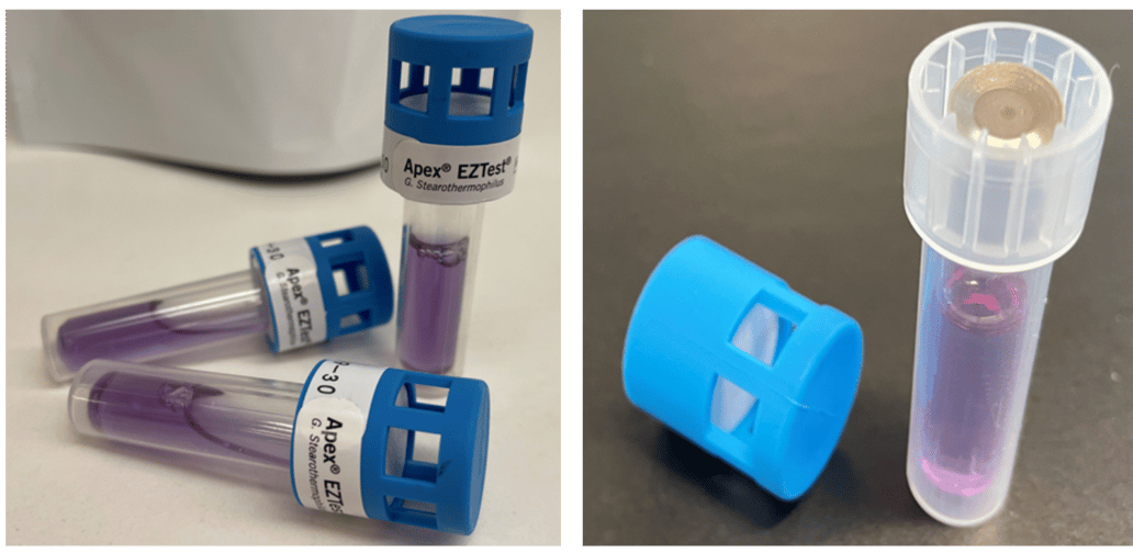 Apex® EZTest® A SelfContained Biological Indicator for Vaporized